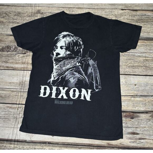 The Walking Dead Other - Daryl Dixon Crossbow The Walking Dead T Shirt Black Mens Medium